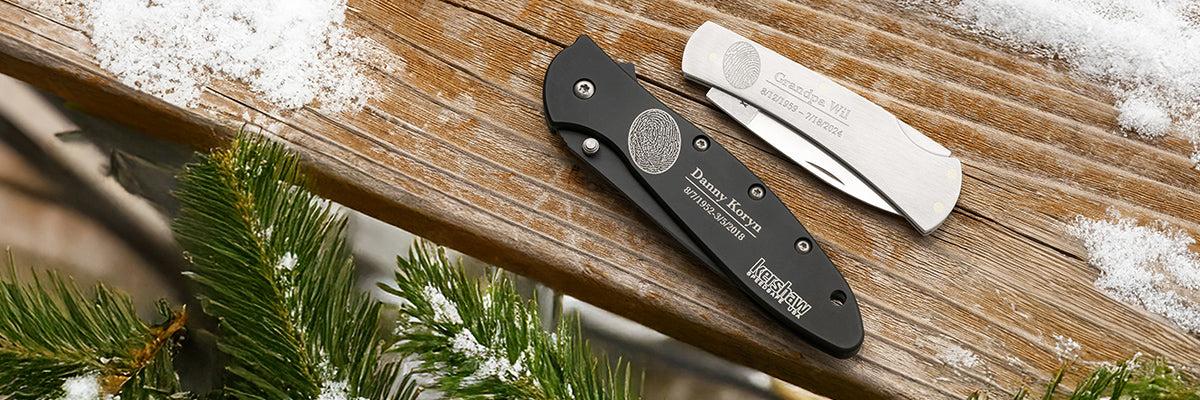 Fingerprint Pocket Knives – LegacyTouch