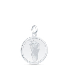 Sterling Silver Disc Charm