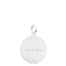 Sterling Silver Disc Charm