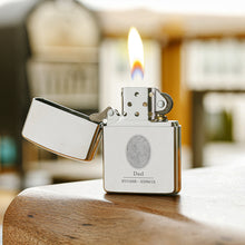 Brushed Chrome Zippo Lighter