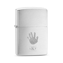 Brushed Chrome Zippo Lighter