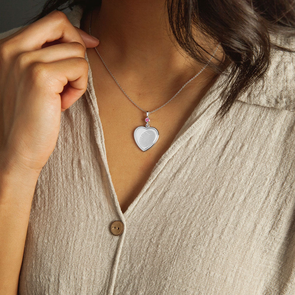 Silver Heart Pendant Necklace Jewelry - Jewelry
