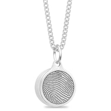Stainless Steel Gemstone Cremation Urn Pendant