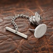 Sterling Silver Fingerprint Keepsake Tie Tack