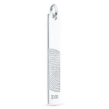 Sterling Silver Vertical Bar Pendant
