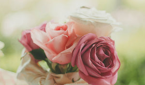 pink and white sympathy flowers