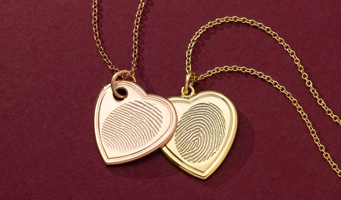 Custom Jewelry in the Shape of a Heart