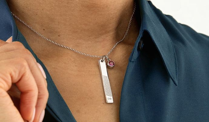 What Our Fingerprint Pendants Mean to Families