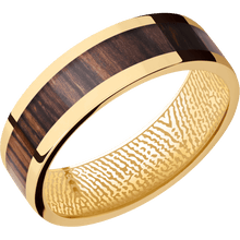 14K Yellow Gold + Polish Finish