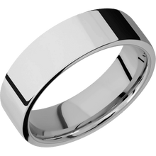 18K White Gold + Polish Finish + Titanium