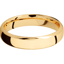 14K Yellow Gold + Polish , Polish Finish