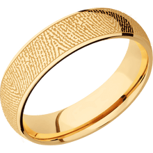 14K Yellow Gold + Polish Finish