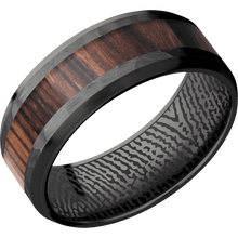Zirconium + Hammer , Satin Finish