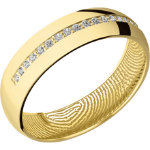 10K Yellow Gold + Polish Finish