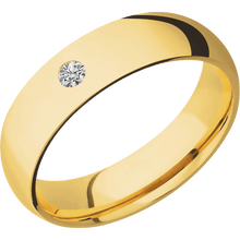 18K Yellow Gold + Polish Finish