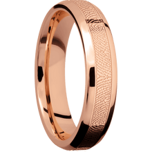 14K Rose Gold + Polish , Polish Finish