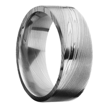 Damascus + Polish Finish