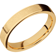 14K Yellow Gold + Polish Finish