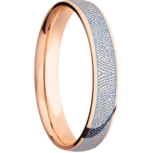 14K Rose Gold + Polish Finish