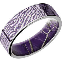Stainless Steel + Polish Finish + RealTree APC Purple