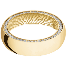 10K Yellow Gold + Polish Finish