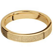 10K Yellow Gold + Polish Finish