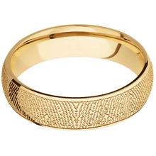 10K Yellow Gold + Polish Finish