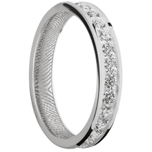 Palladium Silver + Polish Finish