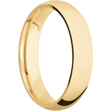 10K Yellow Gold + Polish Finish