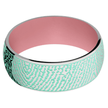 Titanium + Polish Finish + Bazooka Pink