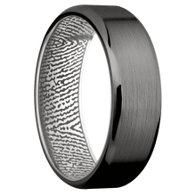 Tantalum Noir + Satin , Polish Finish + Titanium
