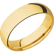 18K Yellow Gold + Polish Finish