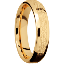 14K Yellow Gold + Polish , Polish Finish