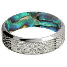 Stainless Steel + Polish , Polish Finish + Abalone