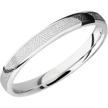 14K White Gold + Polish Finish