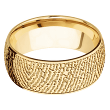 14K Yellow Gold + Polish Finish + 10K Yellow Gold