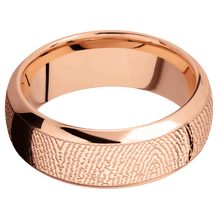 18K Rose Gold + Polish , Polish Finish