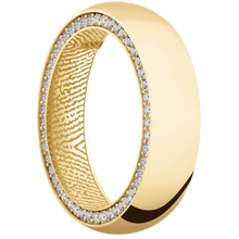 10K Yellow Gold + Polish Finish