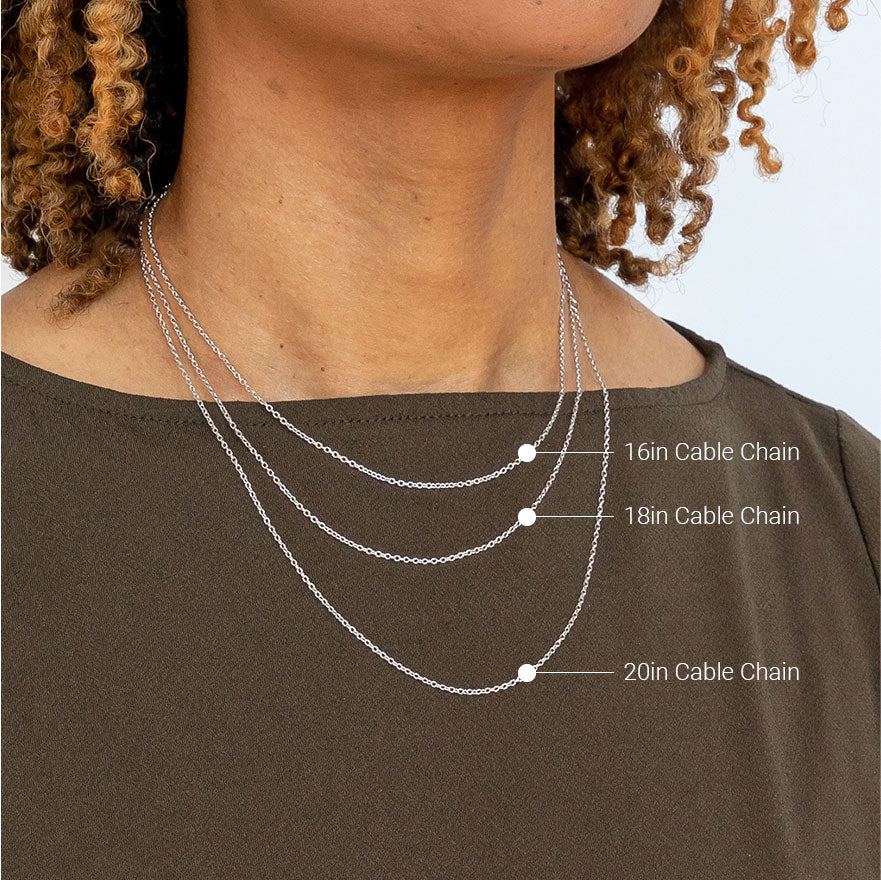 Chain And Necklace Length Chart | Beaded necklace, Necklace lengths, Beaded  necklace tutorial