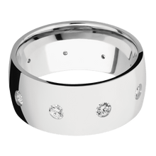 Palladium Silver + Polish Finish