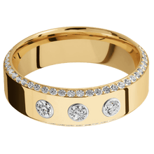 10K Yellow Gold + Polish , Polish Finish