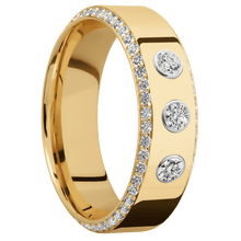 10K Yellow Gold + Polish , Polish Finish