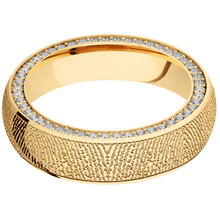 14K Yellow Gold + Polish Finish
