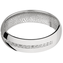 10K White Gold + Polish Finish