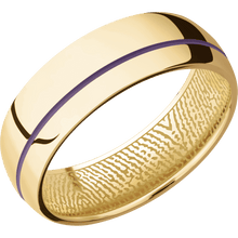 10K Yellow Gold + Polish , Polish Finish