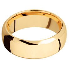 14K Yellow Gold + Polish , Polish Finish
