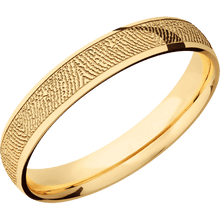 14K Yellow Gold + Polish Finish