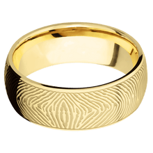 10K Yellow Gold + Polish Finish