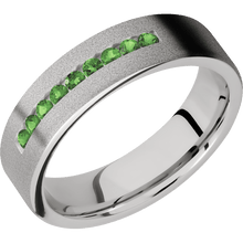 10K White Gold + Sand Finish