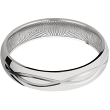 Palladium Silver + Polish Finish